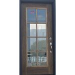 36 x 96 Bronze Oak Door - No Storm - 8.5' to 9' Ceilings Only